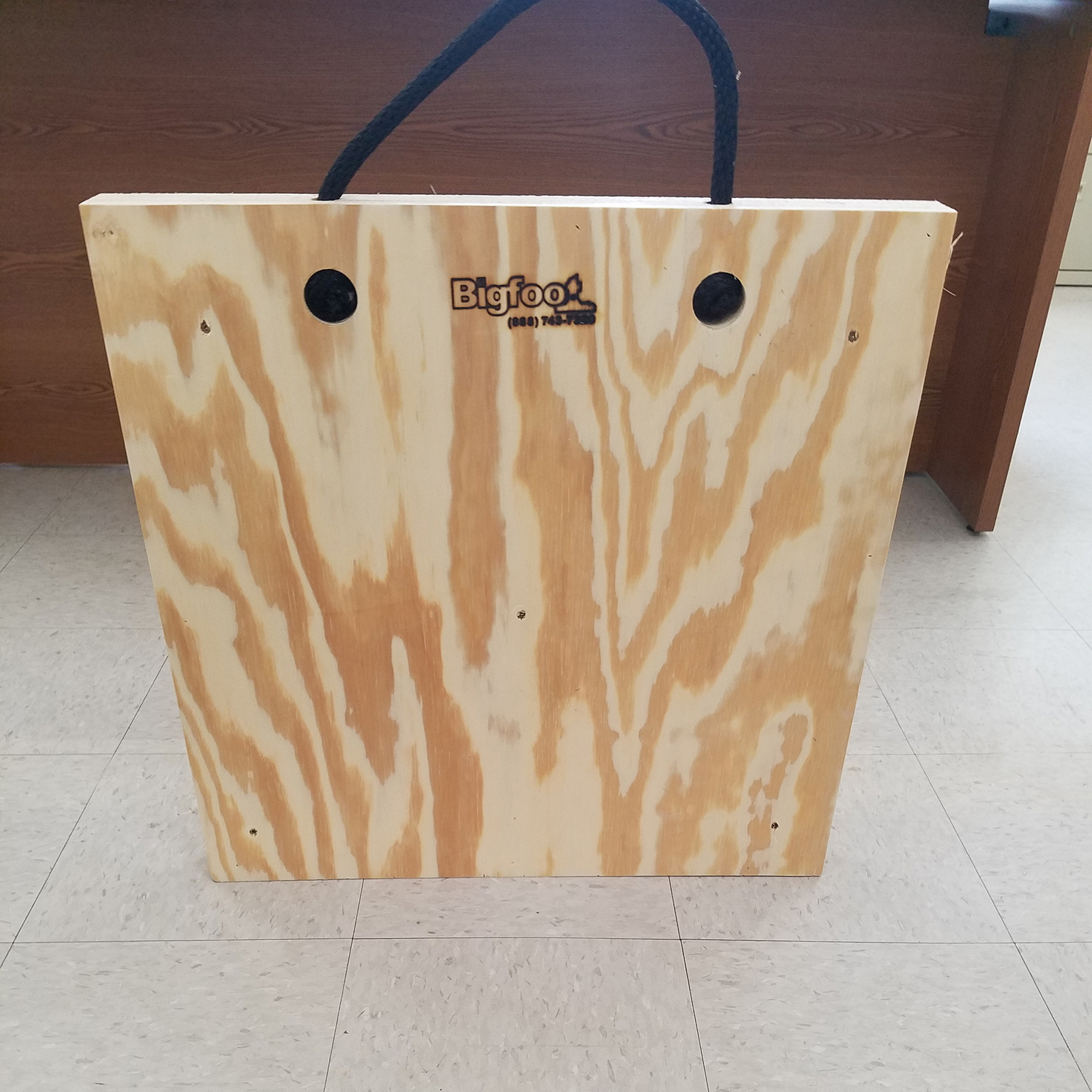 Bigfoot Southern Yellow Pine Outrigger Pad — 24in.L x 24in.W x 2in